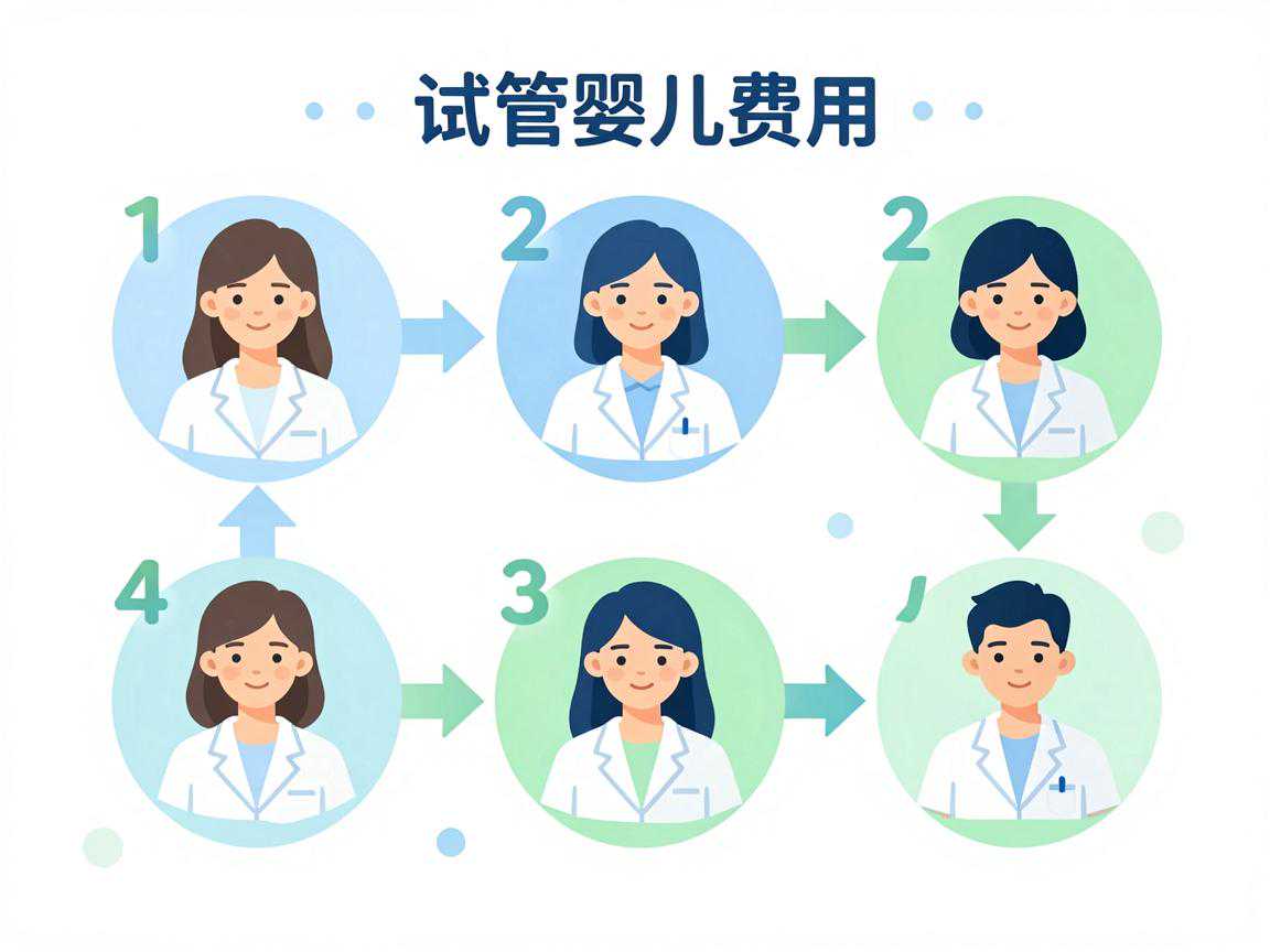 试管婴儿费用六大模块占比