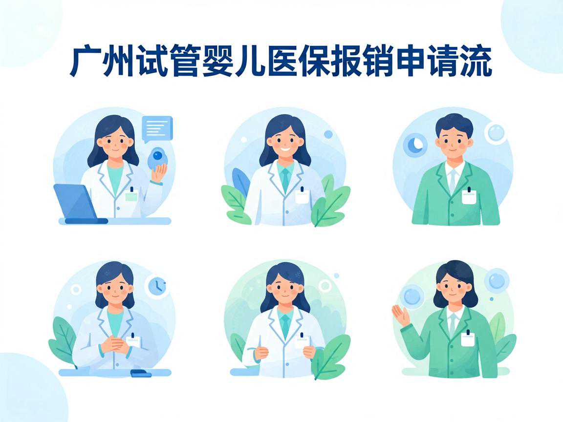 广州试管婴儿医保报销申请流程步骤图