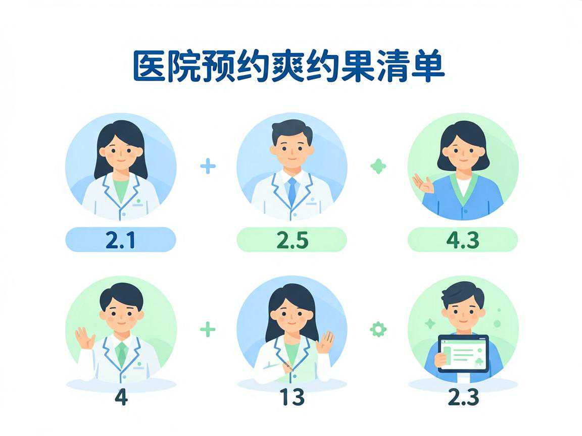 医院预约爽约后果清单