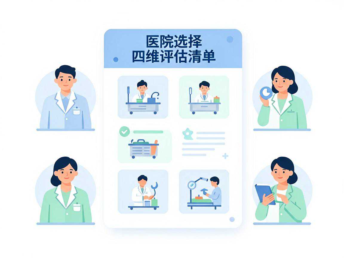 医院选择四维评估清单