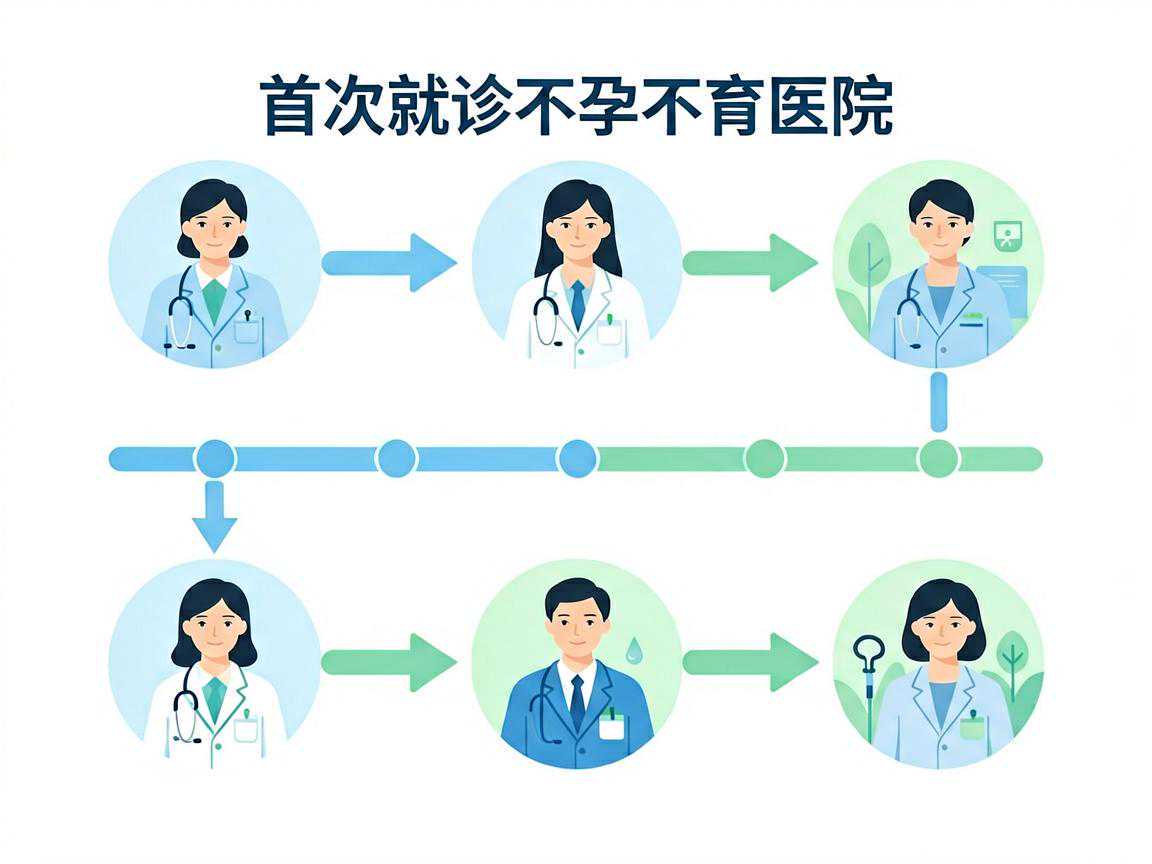 首次就诊不孕不育医院完整流程时间线