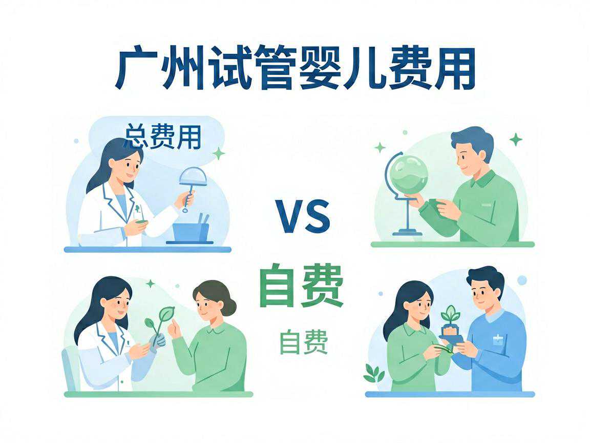 广州试管婴儿费用构成分析:总费用vs医保报销vs自费