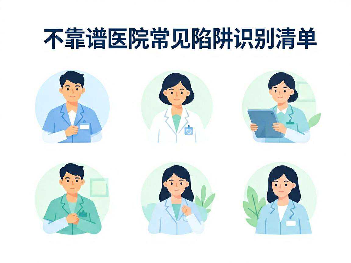 不靠谱医院常见陷阱识别清单