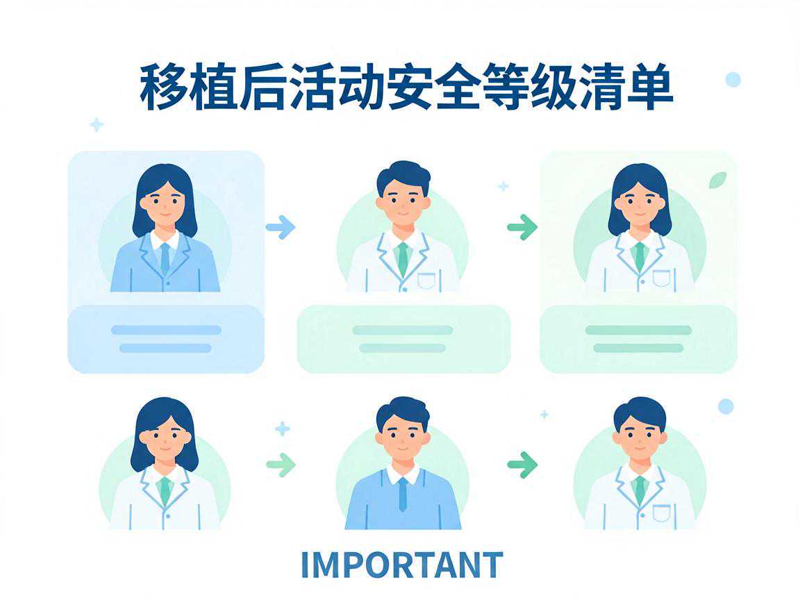 移植后活动安全等级清单