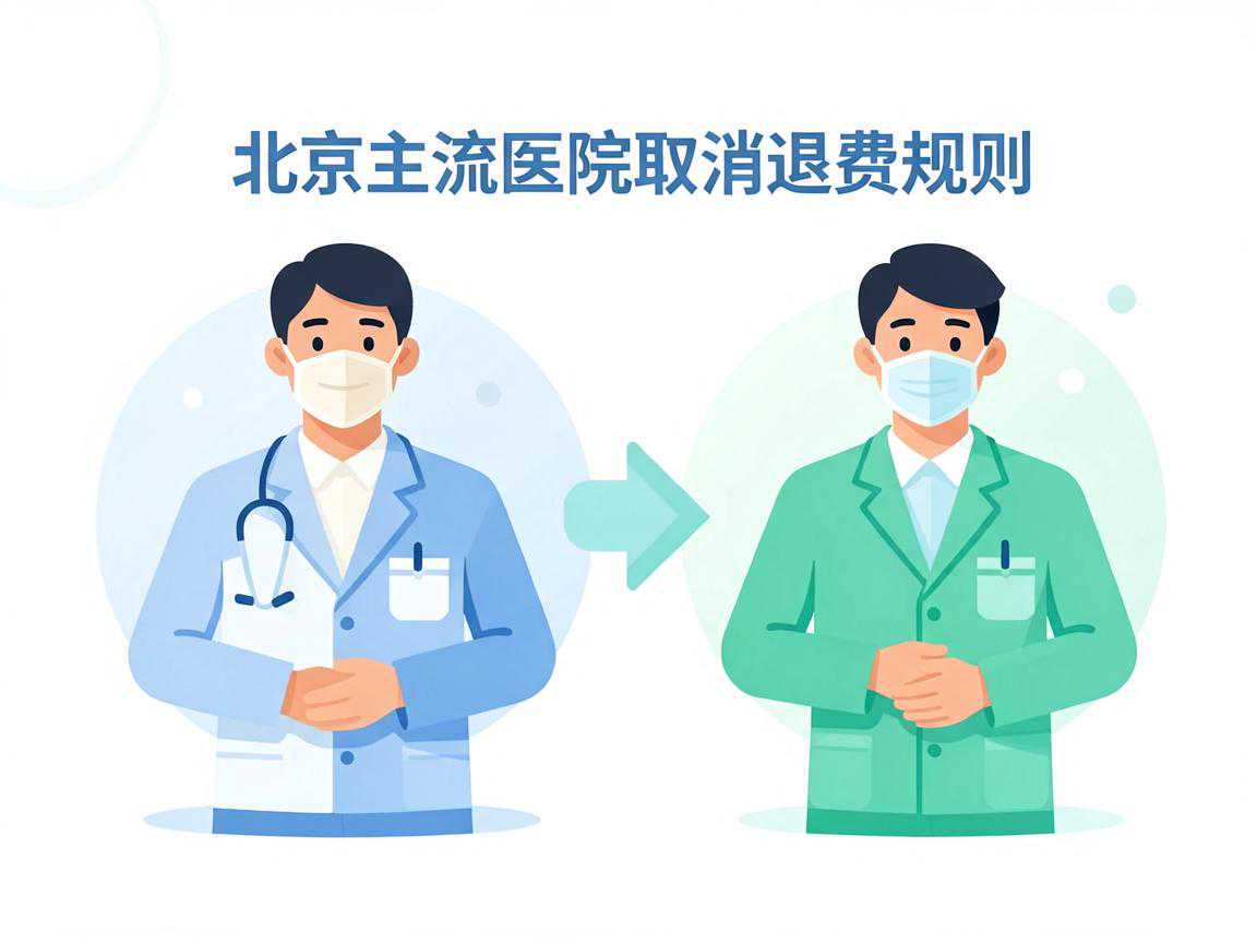 北京主流医院取消退费规则对比