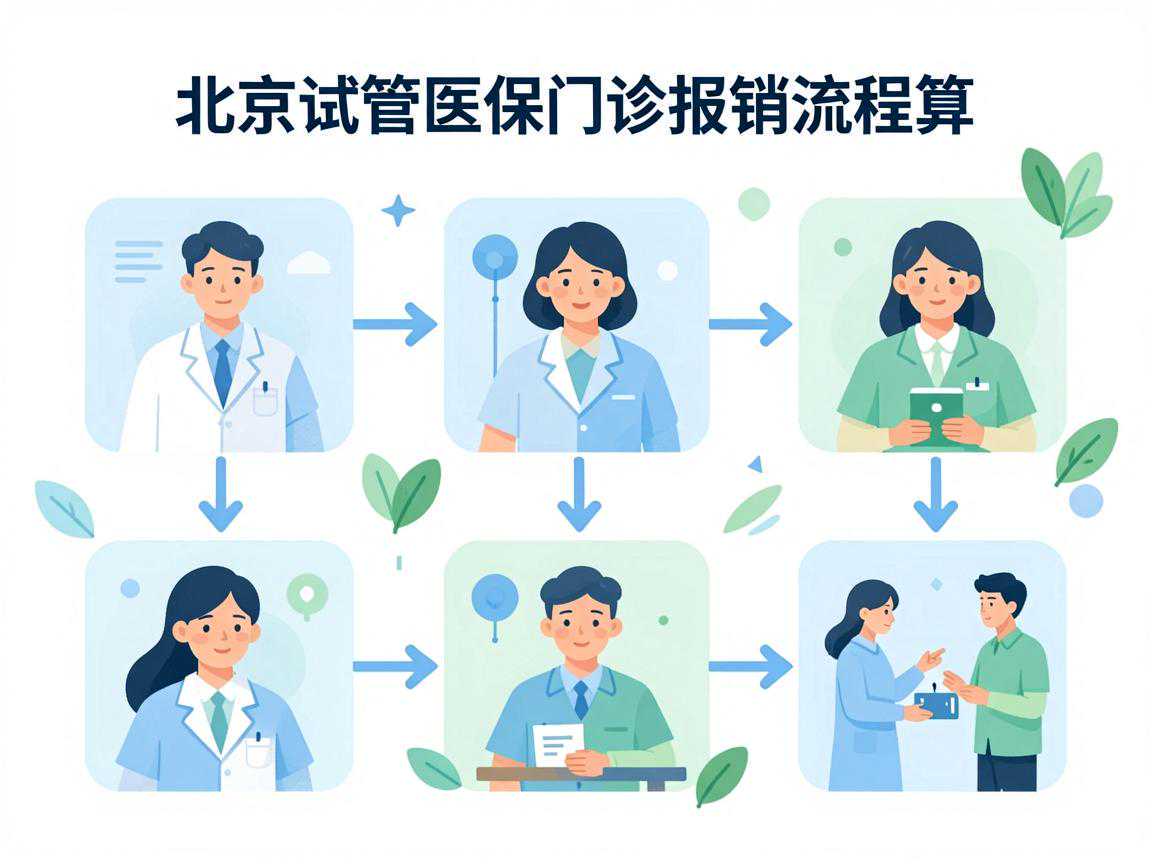 北京试管医保门诊报销结算流程图解