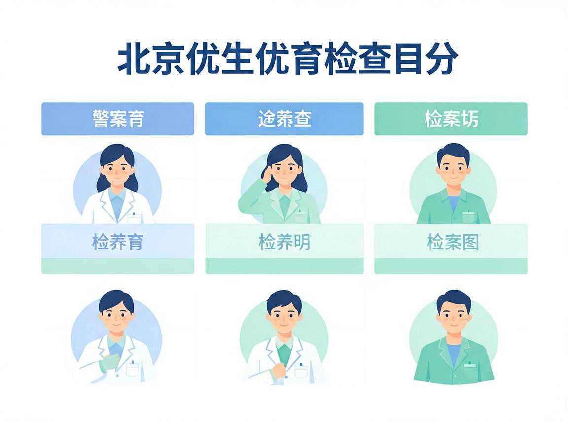 北京优生优育检查项目分类表