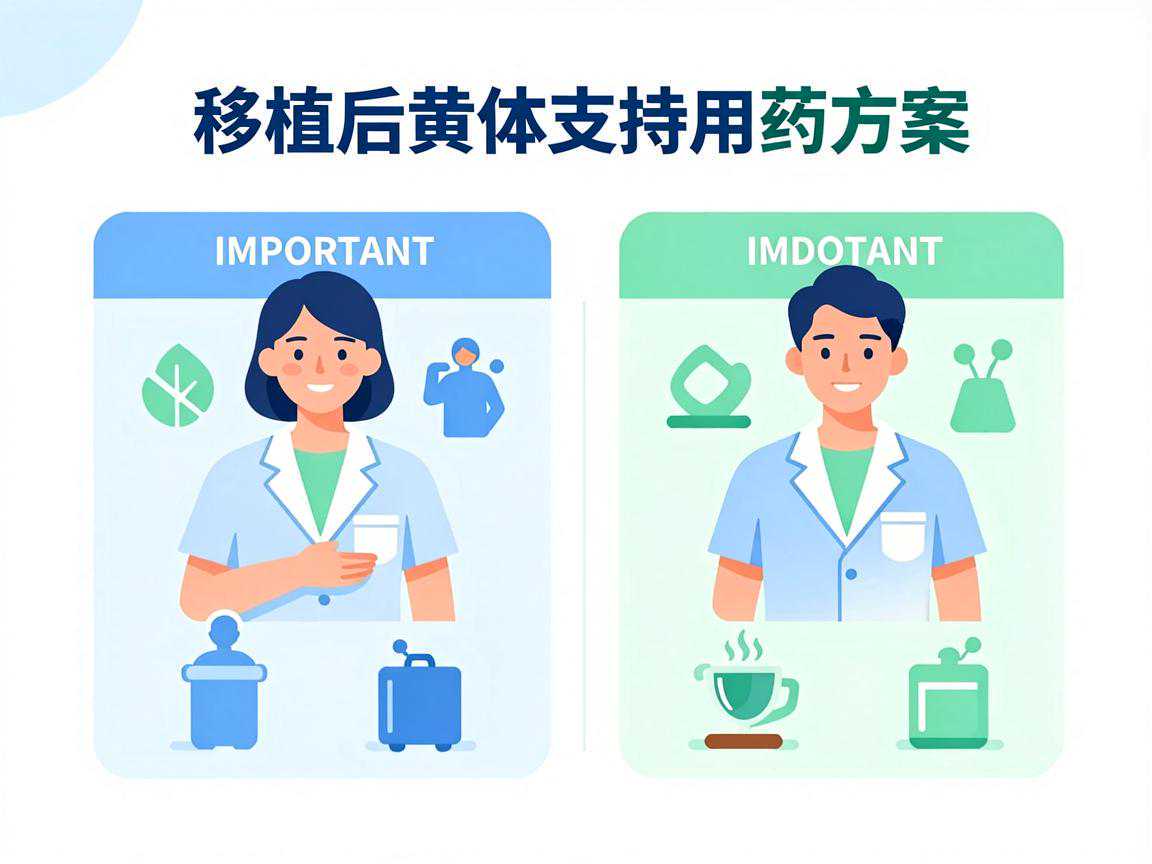 移植后黄体支持用药方案对比