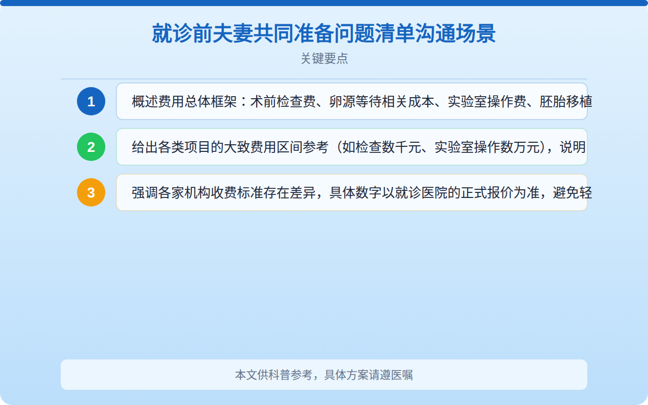 就诊前夫妻共同准备问题清单沟通场景